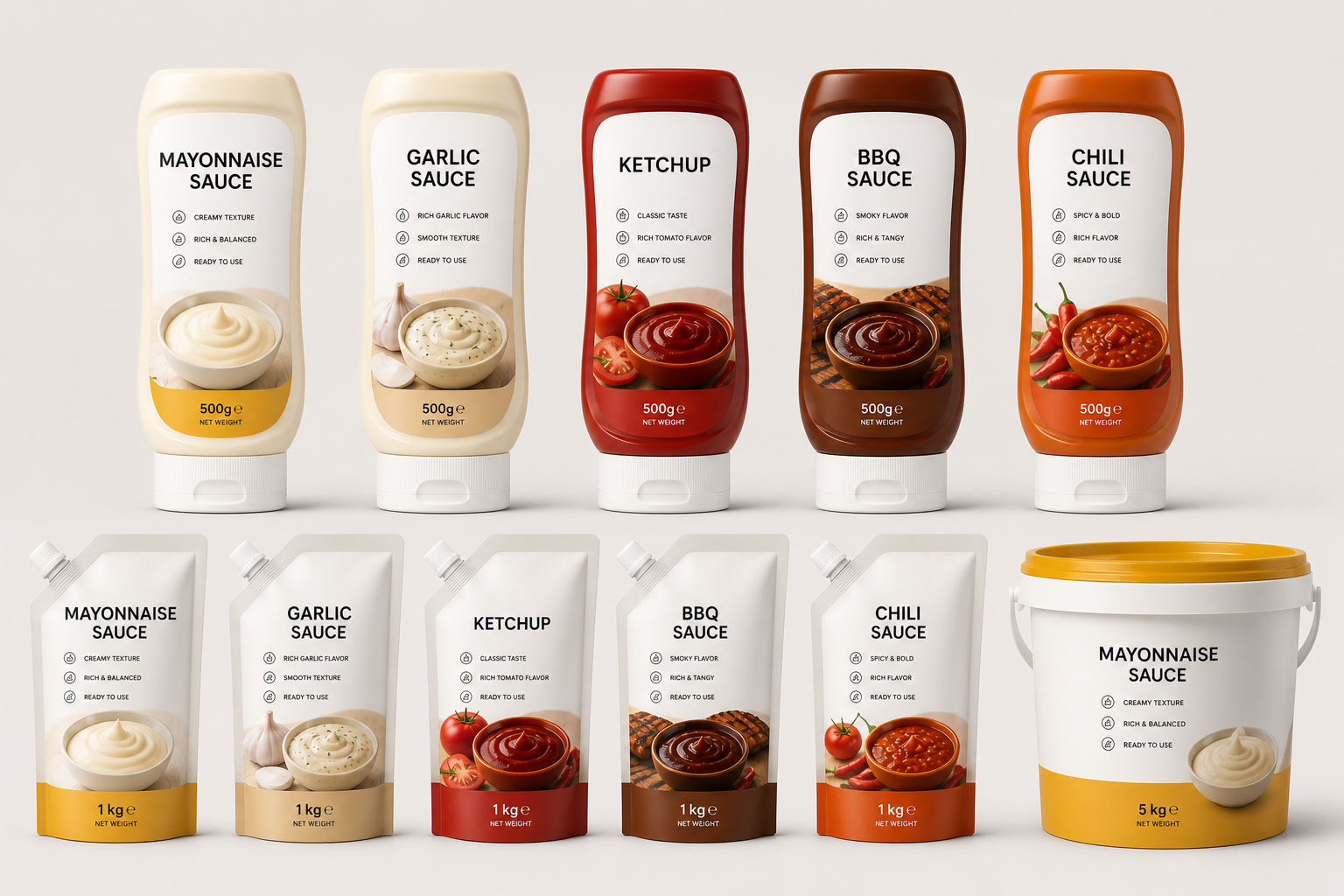 Sauces – Premium Ready-to-Use Sauce Collection